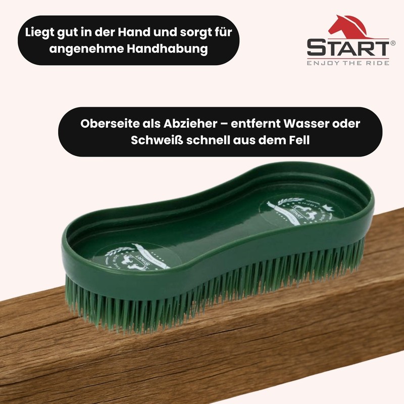 START Magic Plastic Brush for Fur and Dirt Removal (Red)