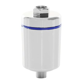 Naturewater NW-3-02I 3-Stage Compact Inline Shower Filter, Chrome