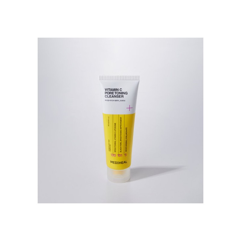 Mediheal (Free Serum Sachet) 1+1 Vitamin C Pore Toning Cleanser