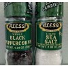 Alessi® Coarse Sea Salt and Whole Black Peppercorns Grinder Set