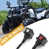 Zreneyfex 2 Pcs Engine Start Termination Switch, 7/8 inch Handlebar