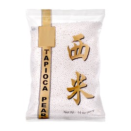 Tapioca Pearls, Tapioca Balls, White Tapioca Pearls For Boba Tea, 14 oz (Small)
