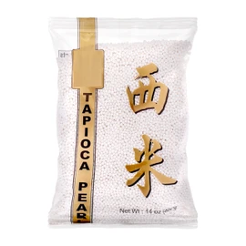 Tapioca Pearls, Tapioca Balls, White Tapioca Pearls For Boba Tea, 14 oz (Small)