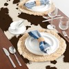 Brown Cow Skin Table Runners 70 inches Long Table Runner