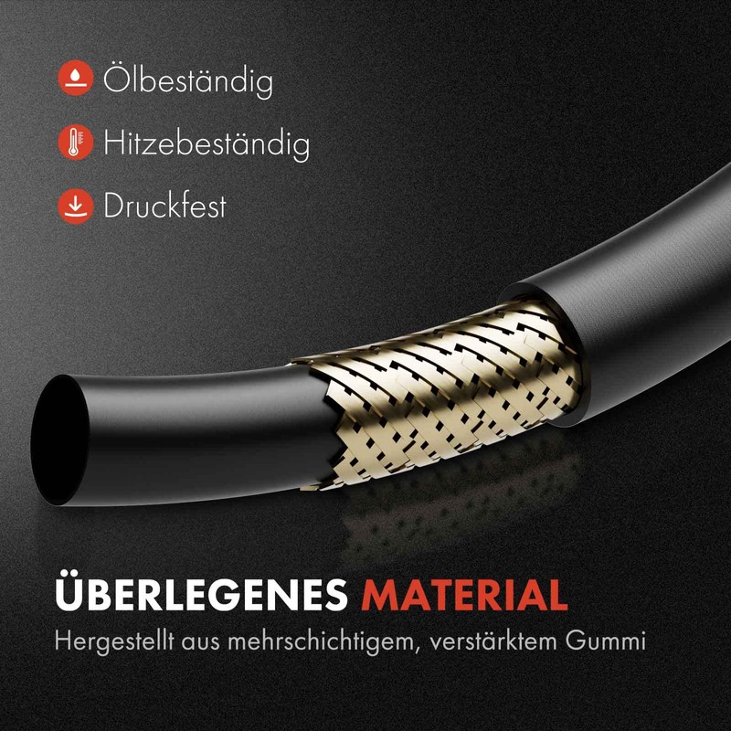 Frankberg Power Steering Hose Compatible with A8 4D2 4D8 2.5L-4.2L