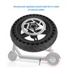 Scooter Rear Wheel Assembly 8.5in Solid Tire Wheel Hub 110mm