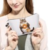 Livel lhood Donut Cat Makeup Bag Cute Small Organizer Zipper