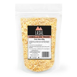 Cebolla en trozo 450 Gramos Pouch Resellable Lasal