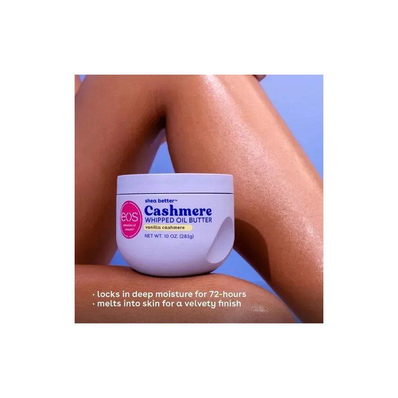 Crema Corporal Eos Vanilla Cashmere Whipped Oil Butter 283g