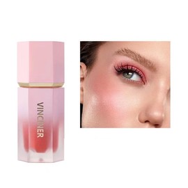 GECOMO Cheek Gel Cream Liquid Cheek Makeup, Soft Lightweight Feeling, Breathable, Skin Tint Teak Makeup (#101 Lovecake)