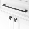 KOOFIZO Matte Black Cabinet Pulls Black Cabinet Handles, 1 Pack