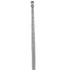 Telescopic Flag Pole, 2m/2.5 Meters Outdoor Flagpole Stainless Steel Telescopic