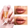 Rosarden Natural Lip Plumper and Lip Care Serum, Lip Enhancer,