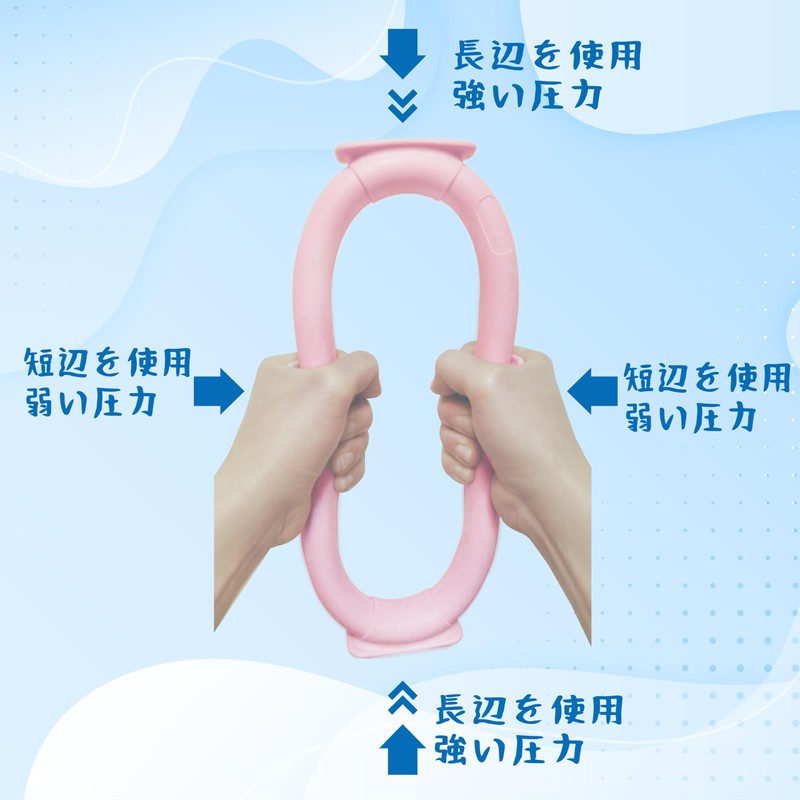 Pilates Ring with Special Design Design, 2 Stage Resistance Design,