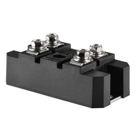 Heschen Single Phase Bridge Rectifier, MDQ-100A, 100A 1600V, Full Wave, 4 Screw Terminals