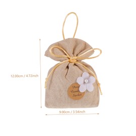 NOLITOY 2pcs Fresh Scent Sachets Aromatherapy Bags for Wardrobe Elegant Hanging Design for Home Travel