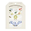 GreetingLife Anniversary Mini Card Set, YZ-356, White
