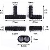 Pack of 20 Hose Connectors for 16 mm Irrigation System,