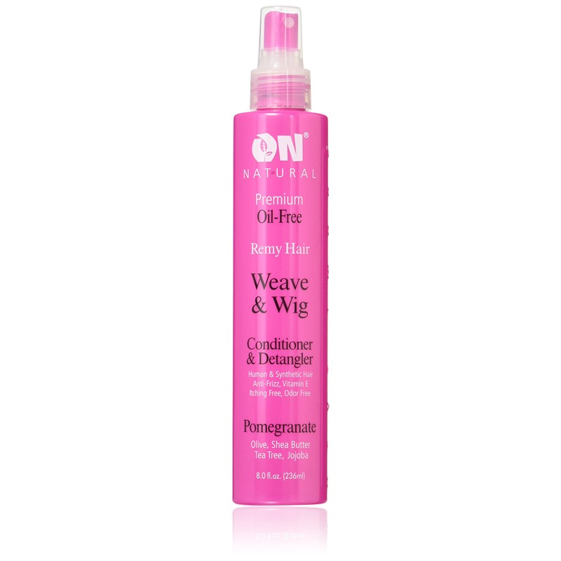 On Natural Weave & Wig Conditioner & Detangler, Pomegranate, 8