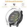 HOMTERN 3-Pack Cases for Garmin Approach S50,Flexible TPU Full Covered