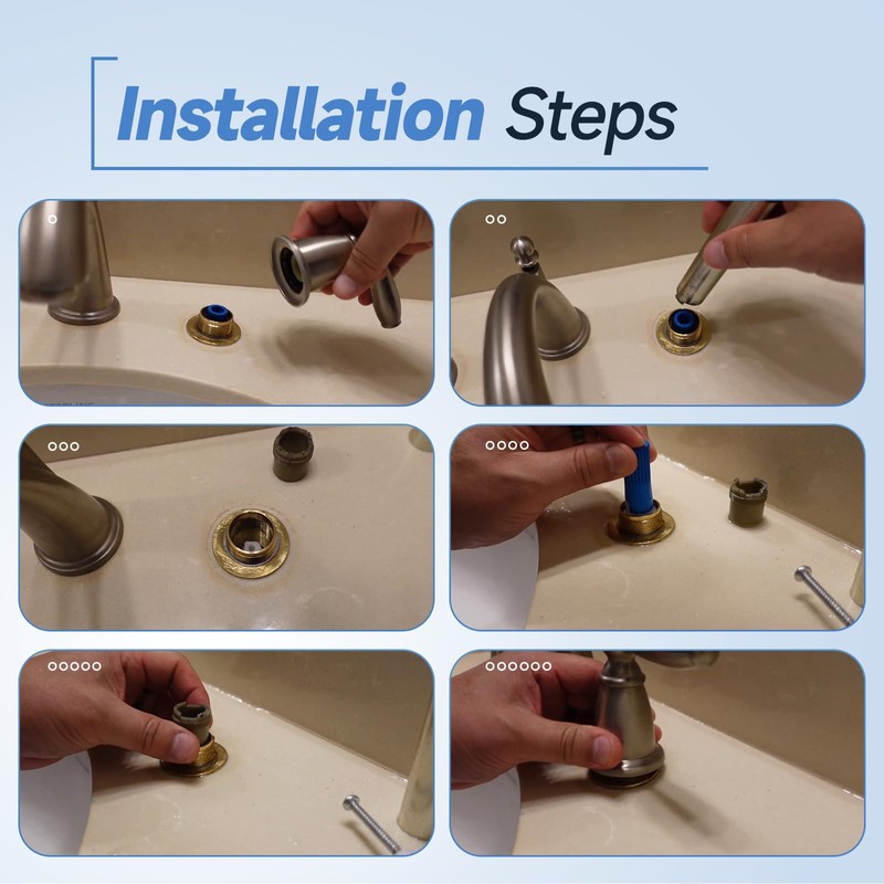97479 Sink Faucet Replacement Stem Extension Kit Fits Moen Faucet