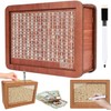 Wooden Savings Bank – Interactive Money Box with Numbered Tracker