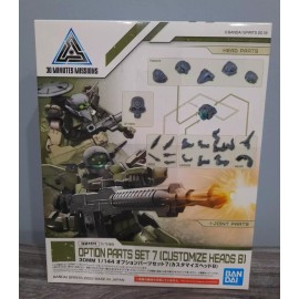 Bandai 30MM 1/144 Option Parts Set 7 (Customize Heads B) Bandai Plastic Model Kit
