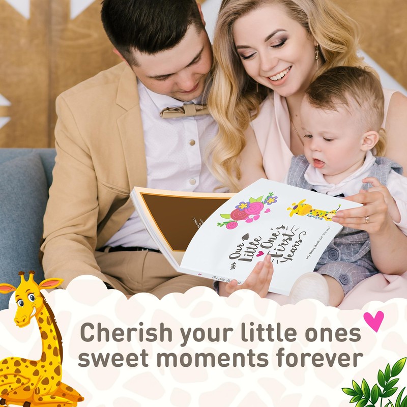 Ronica First Year Baby Memory Book & Baby Journal