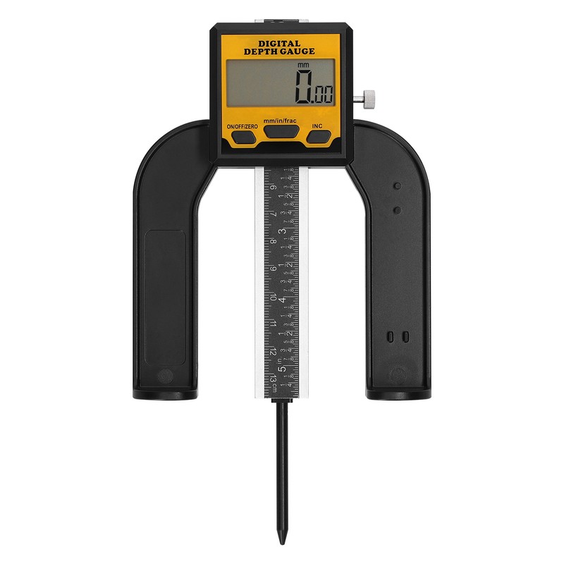 0-80mm Woodworking Depth Ruler Digital Tablesaw Height Ruler Digital Height