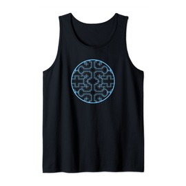 Tribal Shipibo Shamanic Design Tank Top