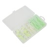 Squid Skirts Fishing Lures Glow Night Quadruple Fishing Hooks Luminous