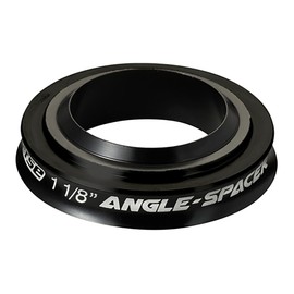 Reverse 0.5° Angle Spacer 1 1/8 Inch Black
