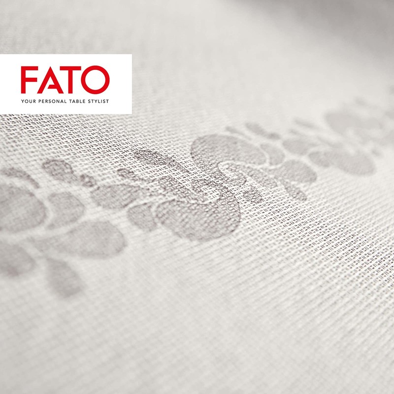 Fato - Trockene Papierservietten, Airlaid, Textileffekt, Packung mit 50 Servietten,