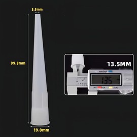 10packs Hard rubber extension nozzle, made of plastic material