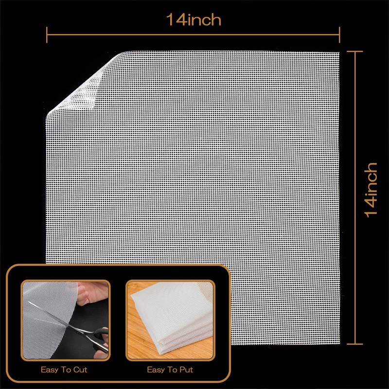 (6 Pack) Silicone Dehydrator Sheets, Non Stick Dehydrator Mats for