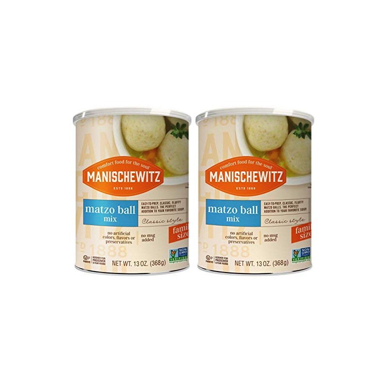 Manischewitz Family Size Original Matzo Ball Mix 13oz (2 Pack)