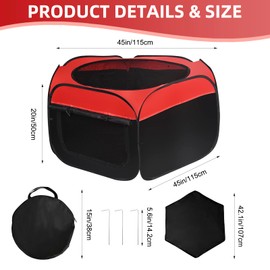 Chicken Brooder Box for Baby Chicks with Removable Floor Tray & Ventilated Design - Portable Baby Chicken Cage, Durable Chick Brooder Pen for Ducklings Turkey Poults