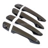 Soillar GLOSS BLACK Door Handle COVERS W/2 SMT KH Fit