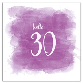 Emotional Rescue 30th Card For Her, Happy 30th Birthday Card Female, Women 30th Birthday Card, Hello 30 Birthday Card, Multi,ZQWF10084