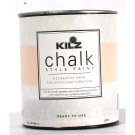 Kilz 1 Can Kilz 32 Oz Chalk Style Decorative Paint Cameo Coral Ready To Use