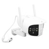 Dual Lens Security Camera 1080P HD 165 Degree Wide Angle