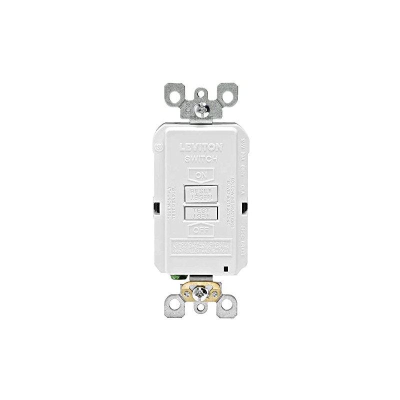 Leviton R98-Gfrbf-0Kw Gfci St 20A Wh