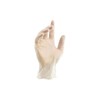 OP-PERFECT Premium Powder-Free Disposable Vinyl Gloves, Medium, PACK OF 100
