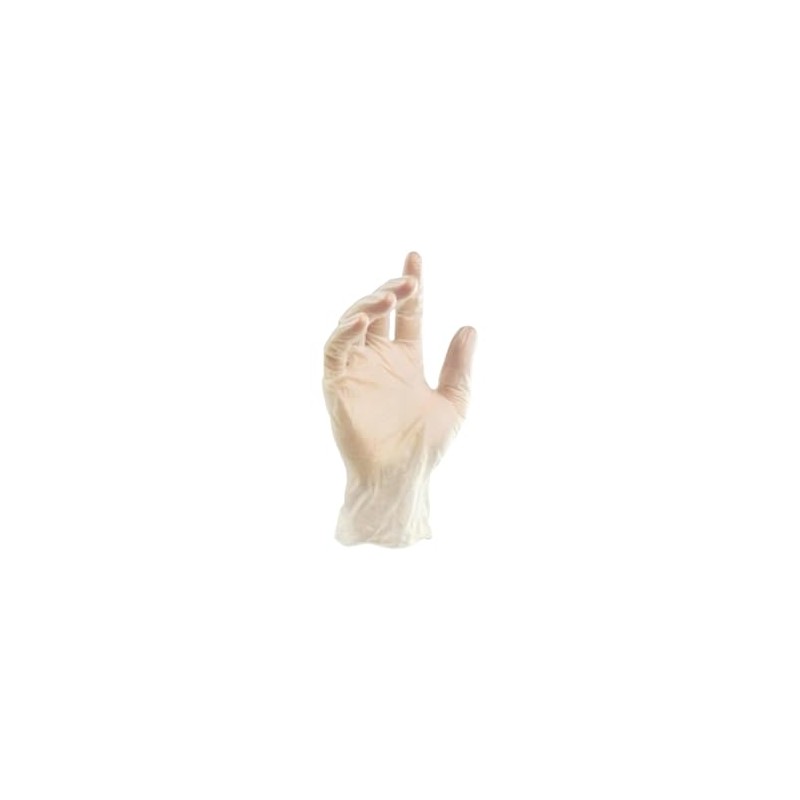 OP-PERFECT Premium Powder-Free Disposable Vinyl Gloves, Medium, PACK OF 100