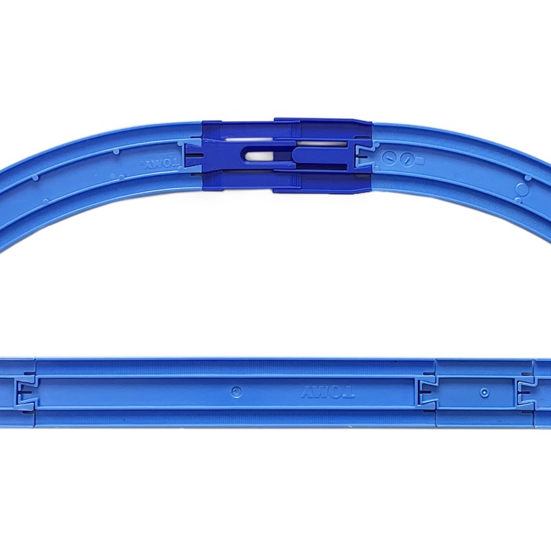 Digi Base Plarail Telescopic Rail (2 Pieces) Blue 19113