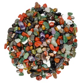 Hypnotic Gems Materials: 5 lbs RARE Assorted Stone Mix from Africa - XX Small - 0.40" to 0.60" - Bulk Polished Gemstone Rock Supplies for Crafts, Reiki, Crystal Healing and More!