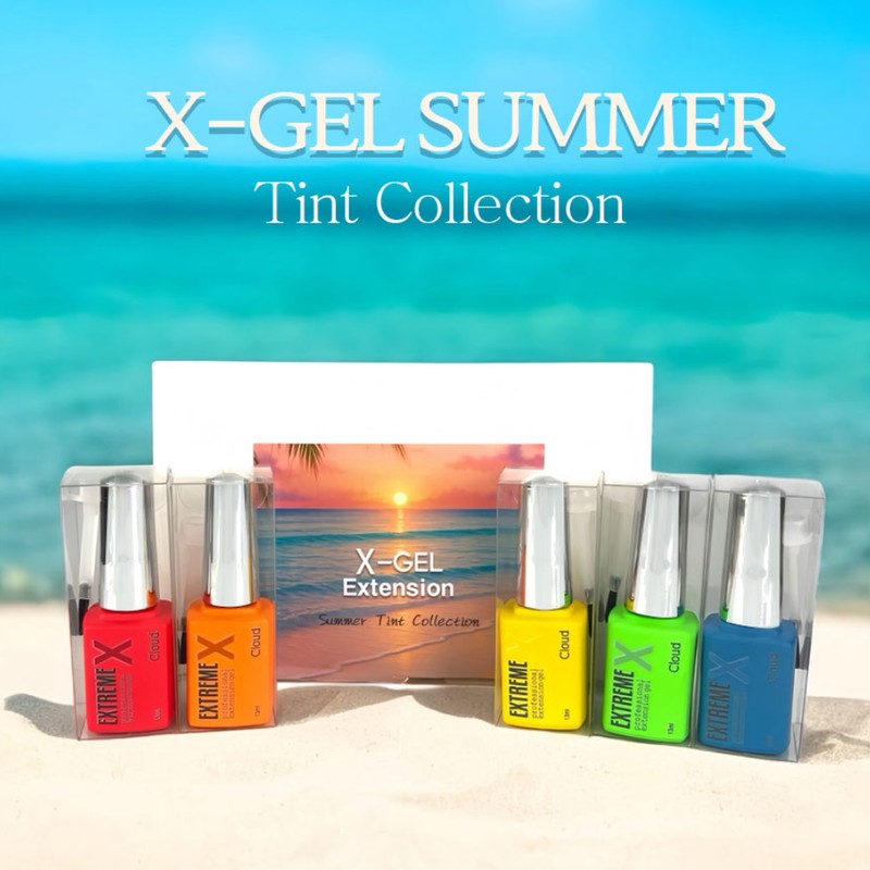 Cloud Extreme X Gel Tint Nail Extensions Only / 클라우드