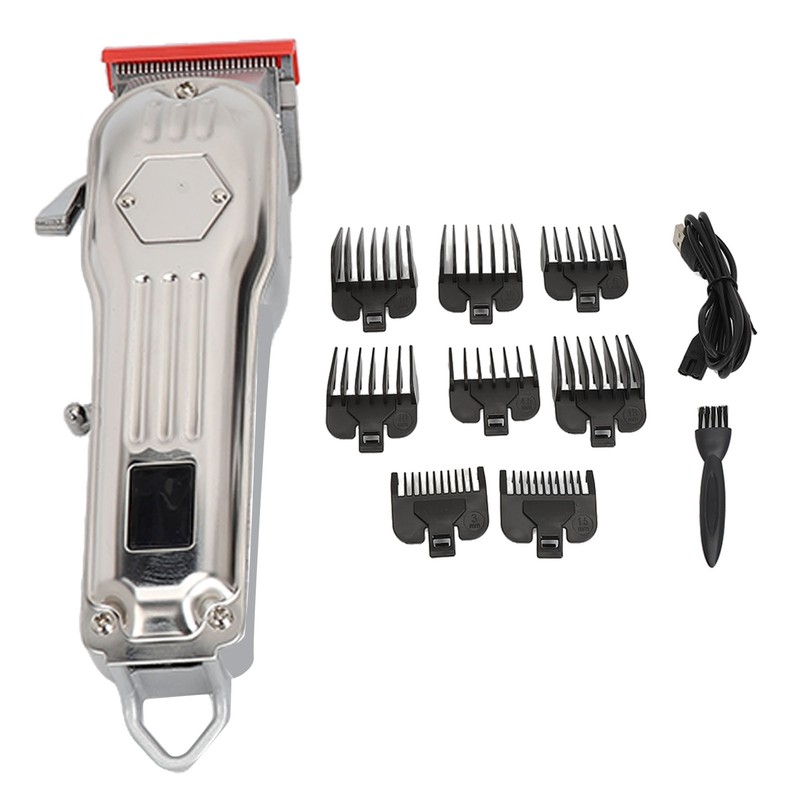 Electric Hair Trimmer Grooming LED Display High Performance Rechargeable Professional