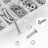 HELIFOUNER 240 Pieces M5 x 6mm /8mm /10mm /12mm /16mm