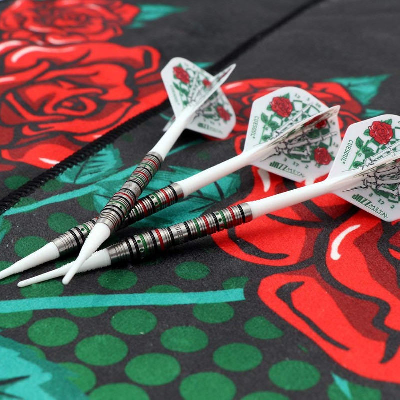 CUESOUL Jazz-Metal 19g Soft Tip 90% Tungsten Dart Set with